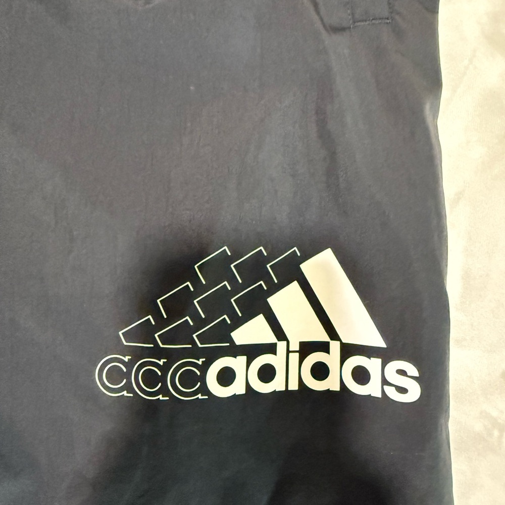 Adidas Men's Athletic Black Shorts - Picture 2 of 5